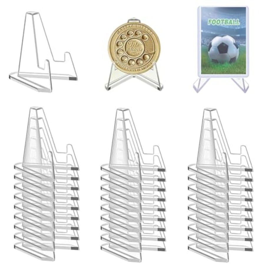 Graded Card Display - 30 Packs Card Display Stand, Acrylic