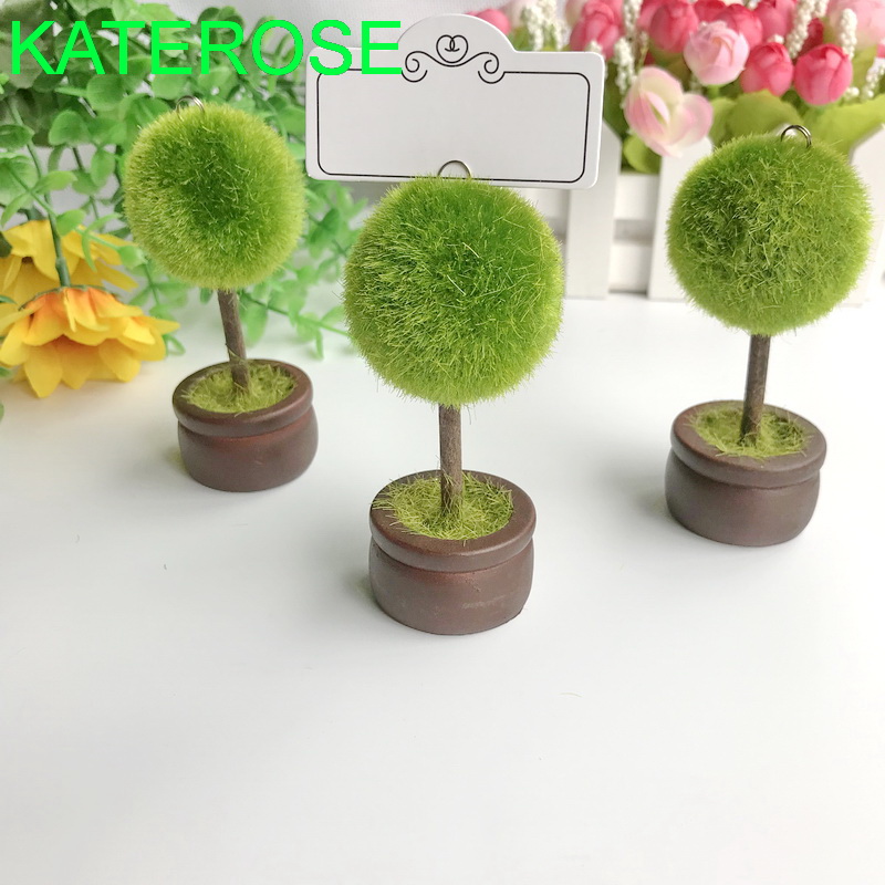 Graded Card Display - 12PCS Spring Wedding Favors Topiary Tree