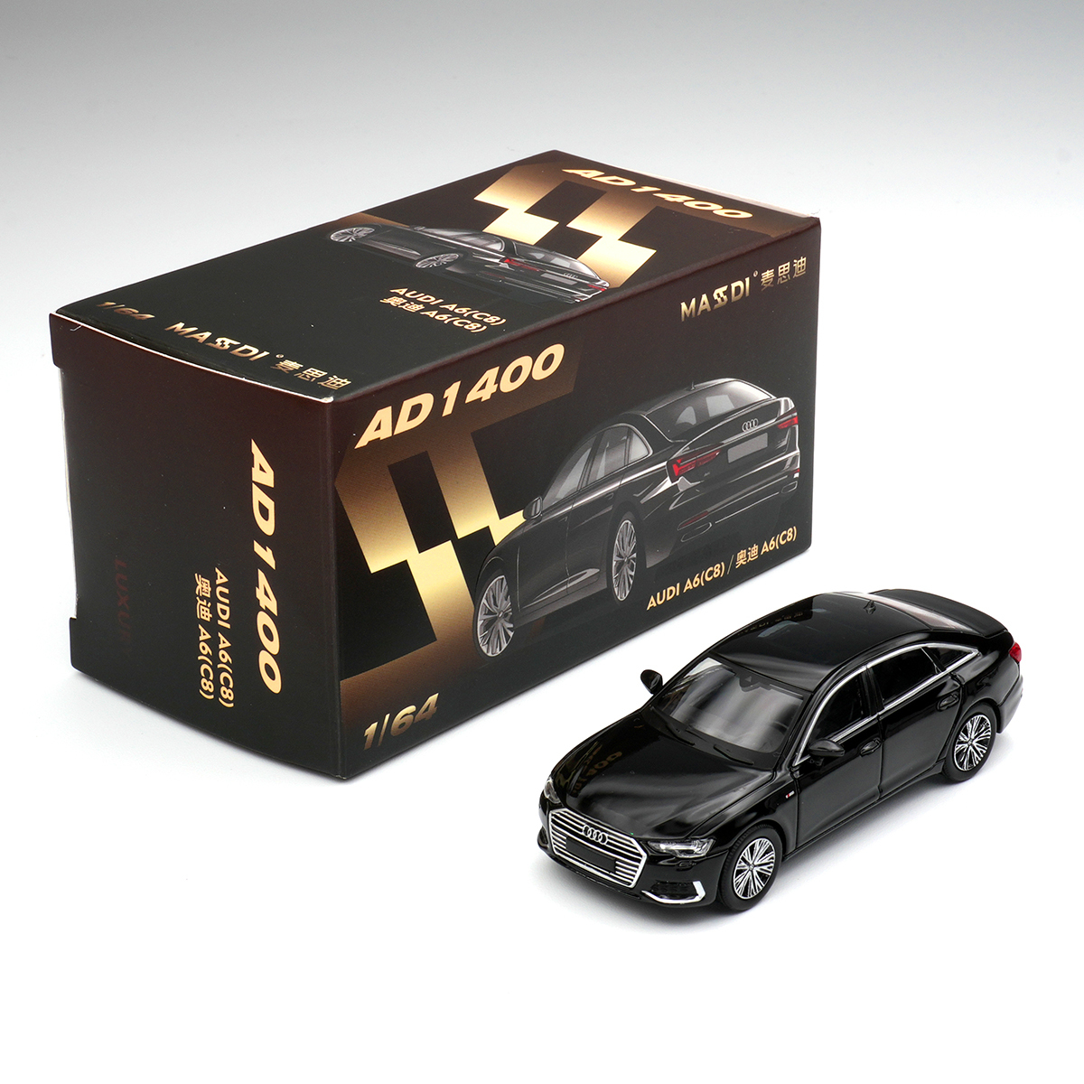 Die Cast Car 1 64 - MASSDI In Stock 1:64 Audi A6