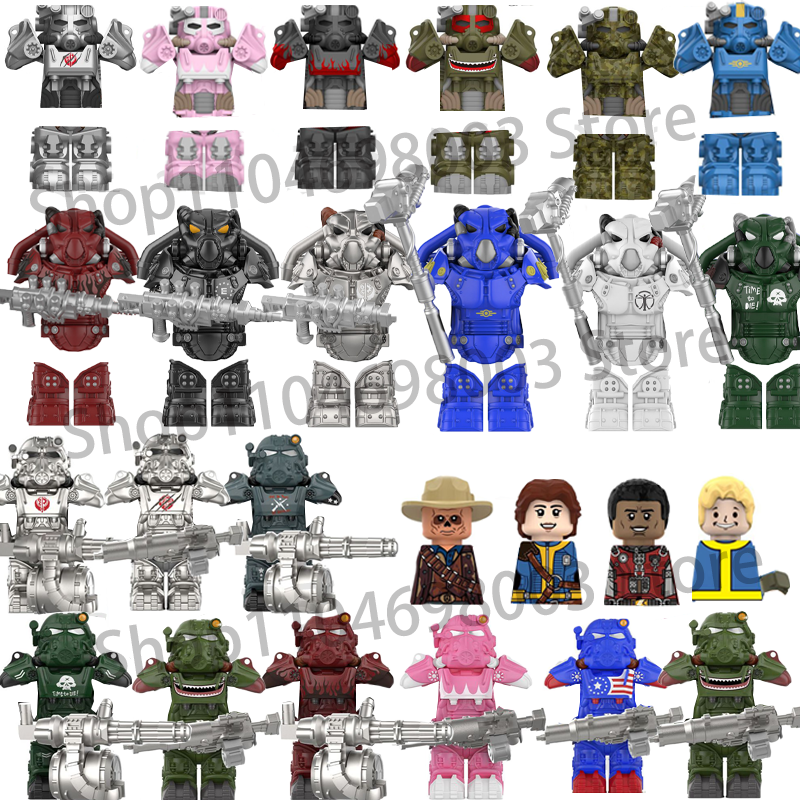 Lego Minifigure Holder - MOC Military Bos Game T60 Power
