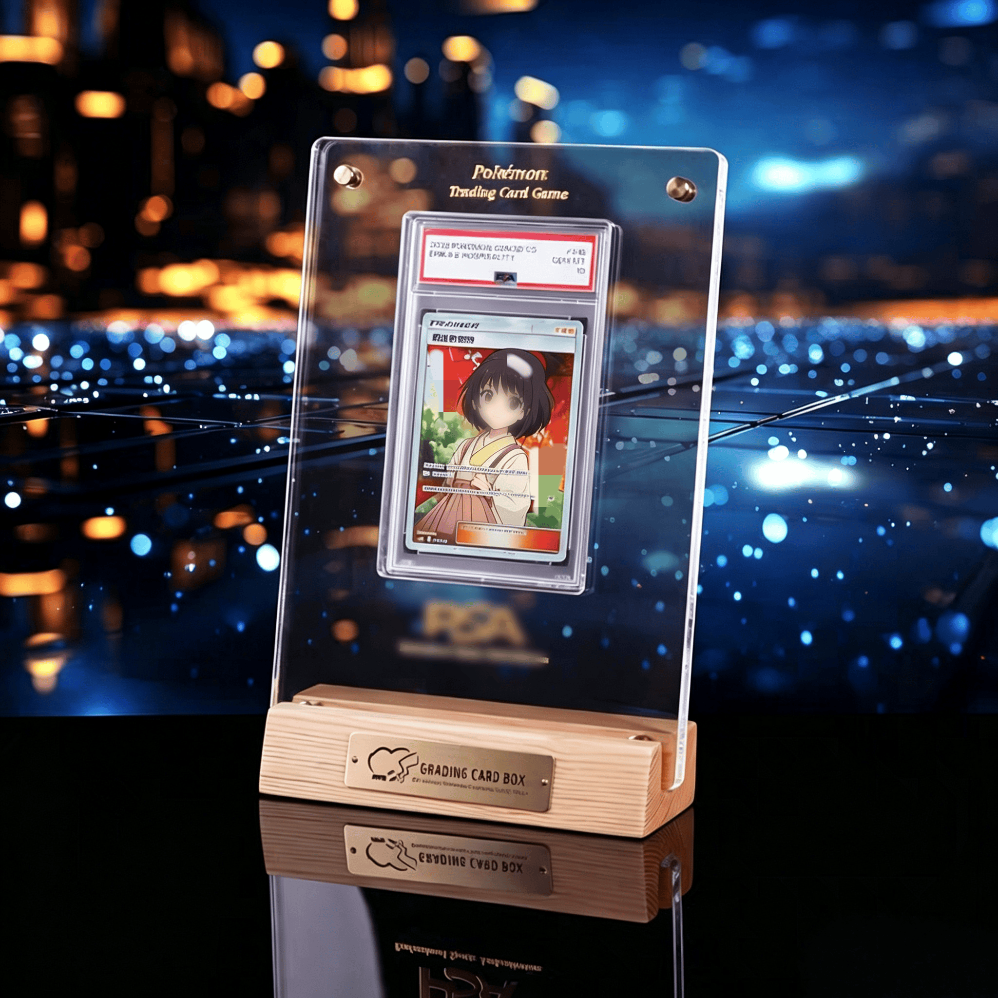 Pokemon PTCG & Yu-Gi-Oh Card D - Graded Card Display avaliação e preço