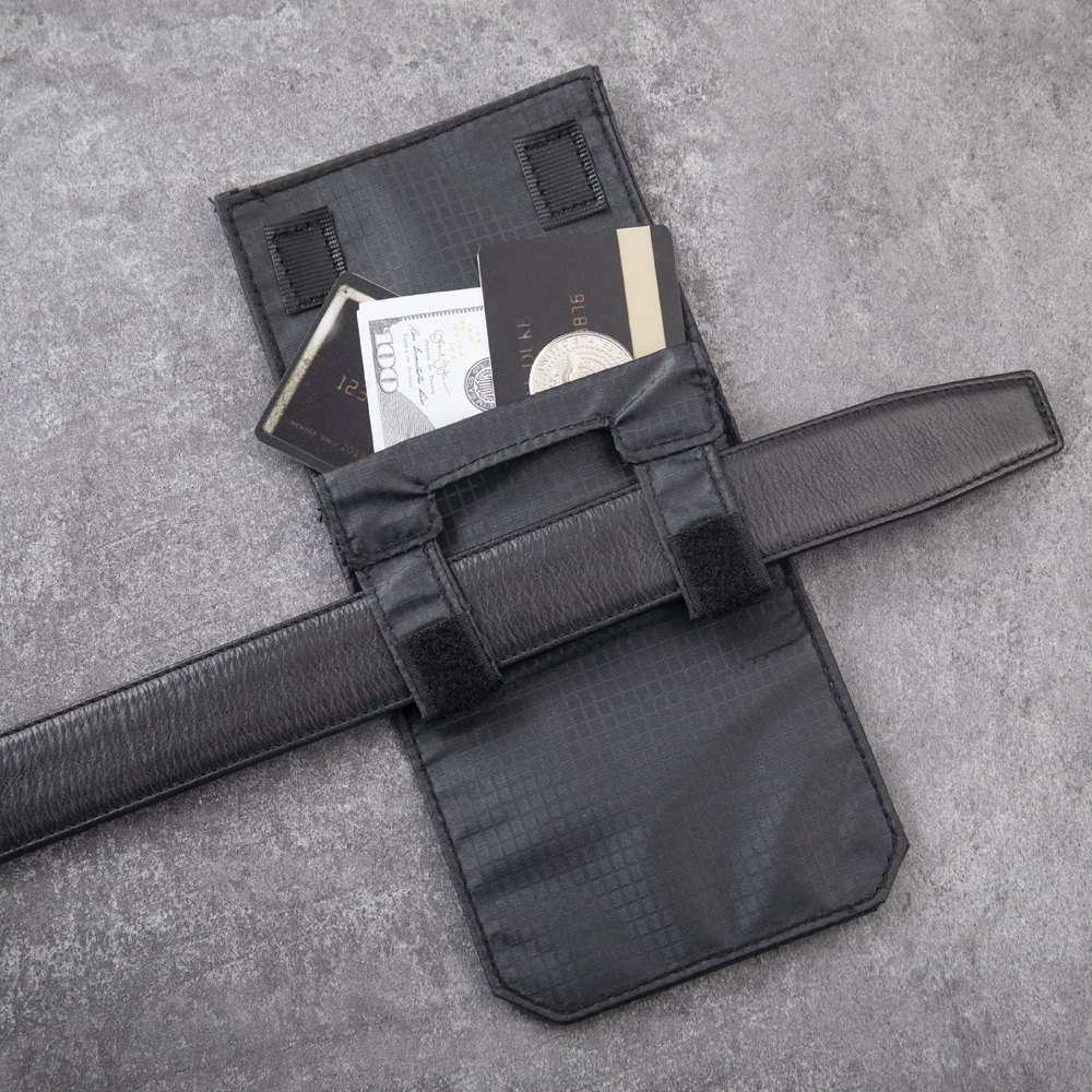 RFID Blocking Money Belt Anti  - Card Top Loader avaliação e preço