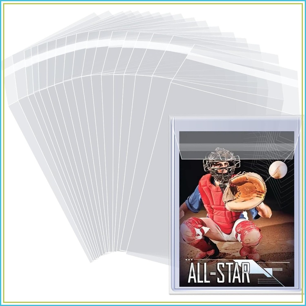 100 Pack Top Loader Sleeves, U - Card Top Loader avaliação e preço
