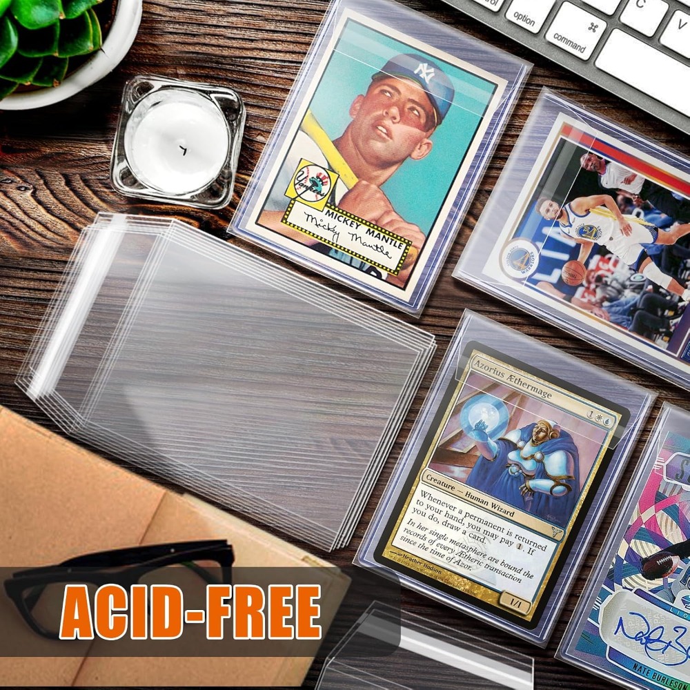 100 Pack Top Loader Sleeves, U - Card Top Loader avaliação e preço