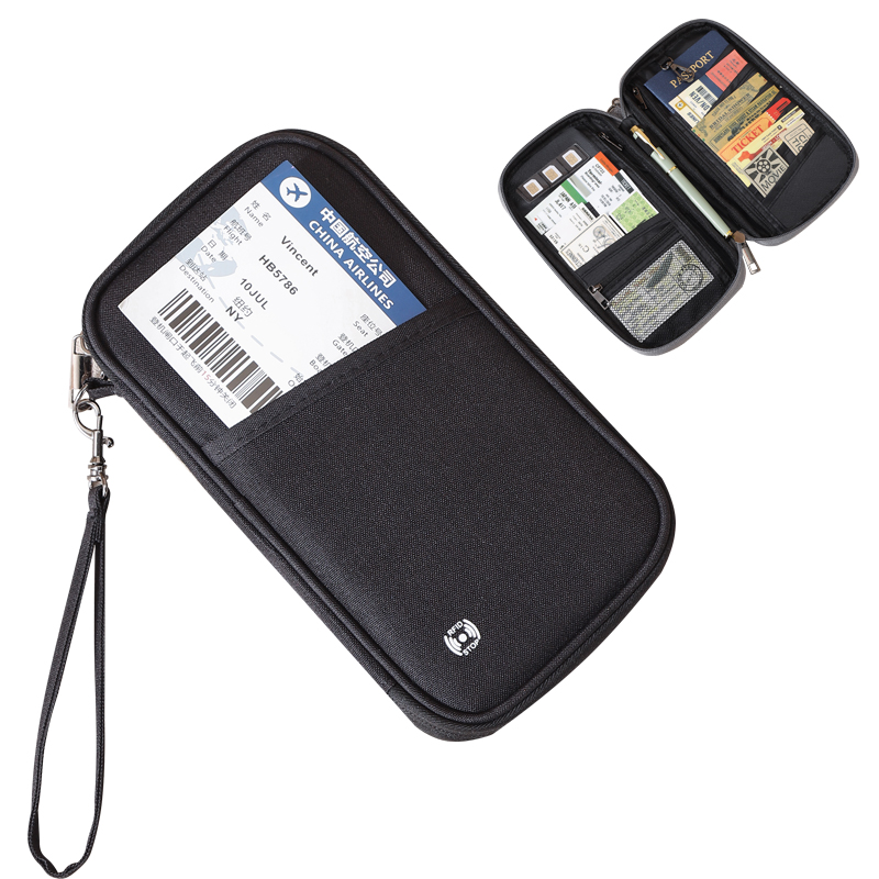 Rfid Blocking Passport Wallet  - Card Top Loader avaliação e preço
