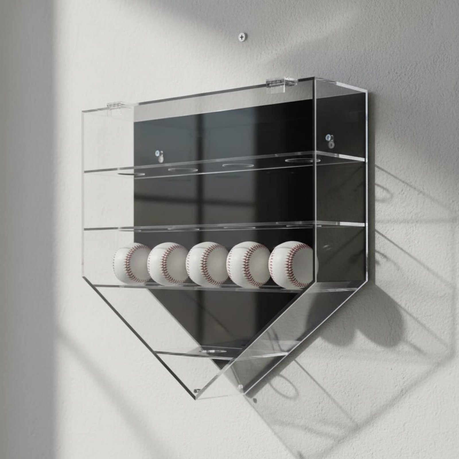 Baseball Display Case Transpar - Display Case Acrylic avaliação e preço