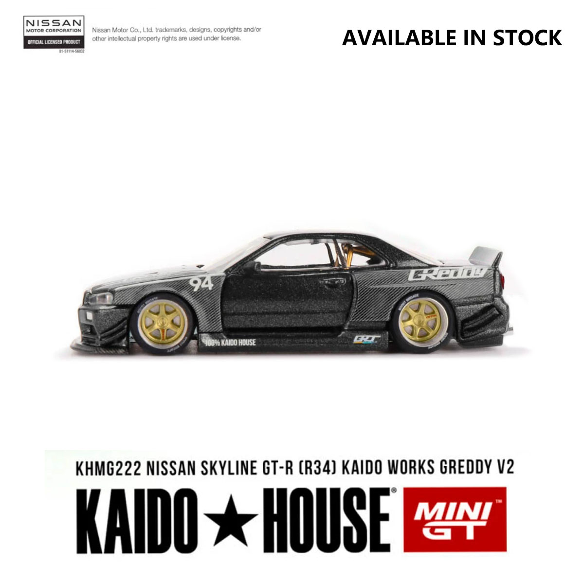 Mini GT x Kaido House 1:64 Nis - Die Cast Car 1 64 avaliação e preço
