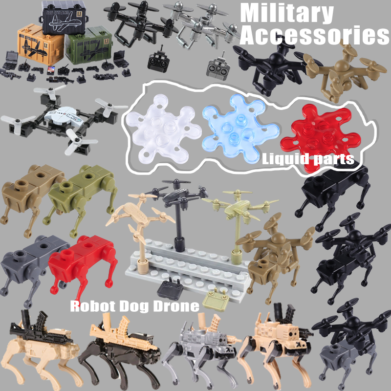 WW2 Military Accessories UAV R - Lego Minifigure Holder avaliação e preço