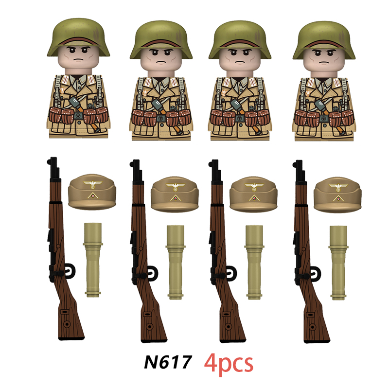 HOT Military Figures Building  - Lego Minifigure Holder avaliação e preço