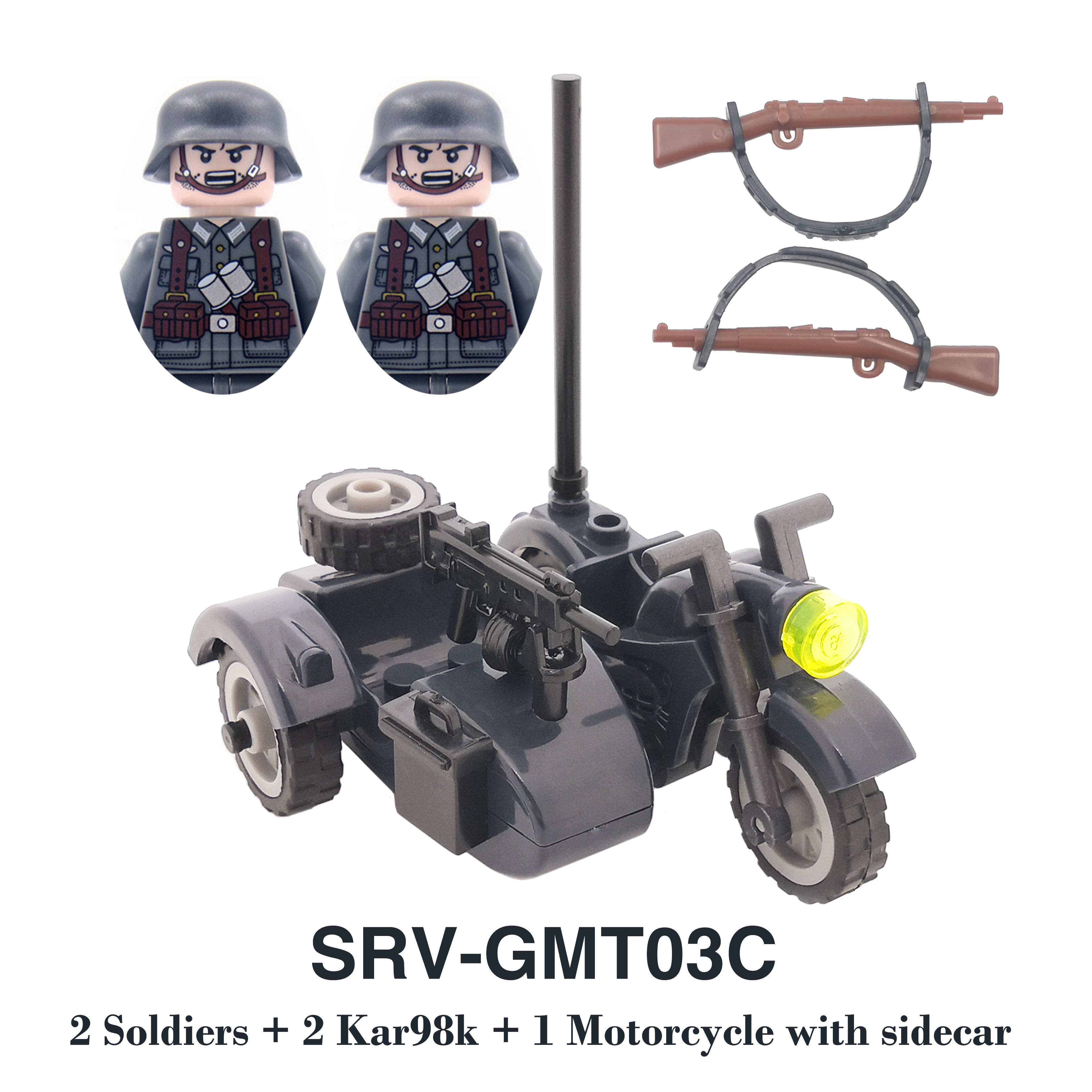 DIY WW2 Infantry Medical Corp  - Lego Minifigure Holder avaliação e preço