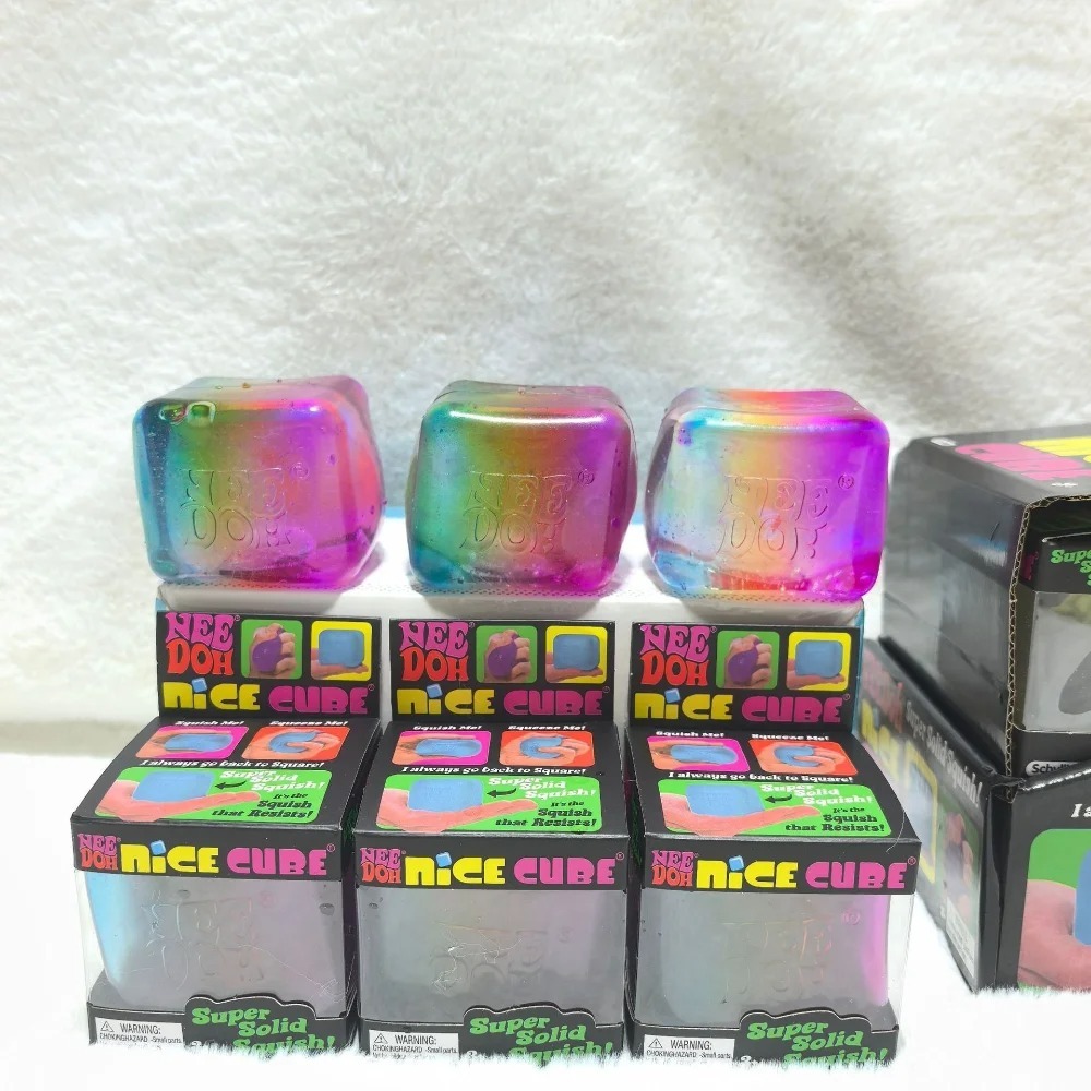 NEEDOH Rainbow Cube Squishy Fi - Fidget Cube Original avaliação e preço