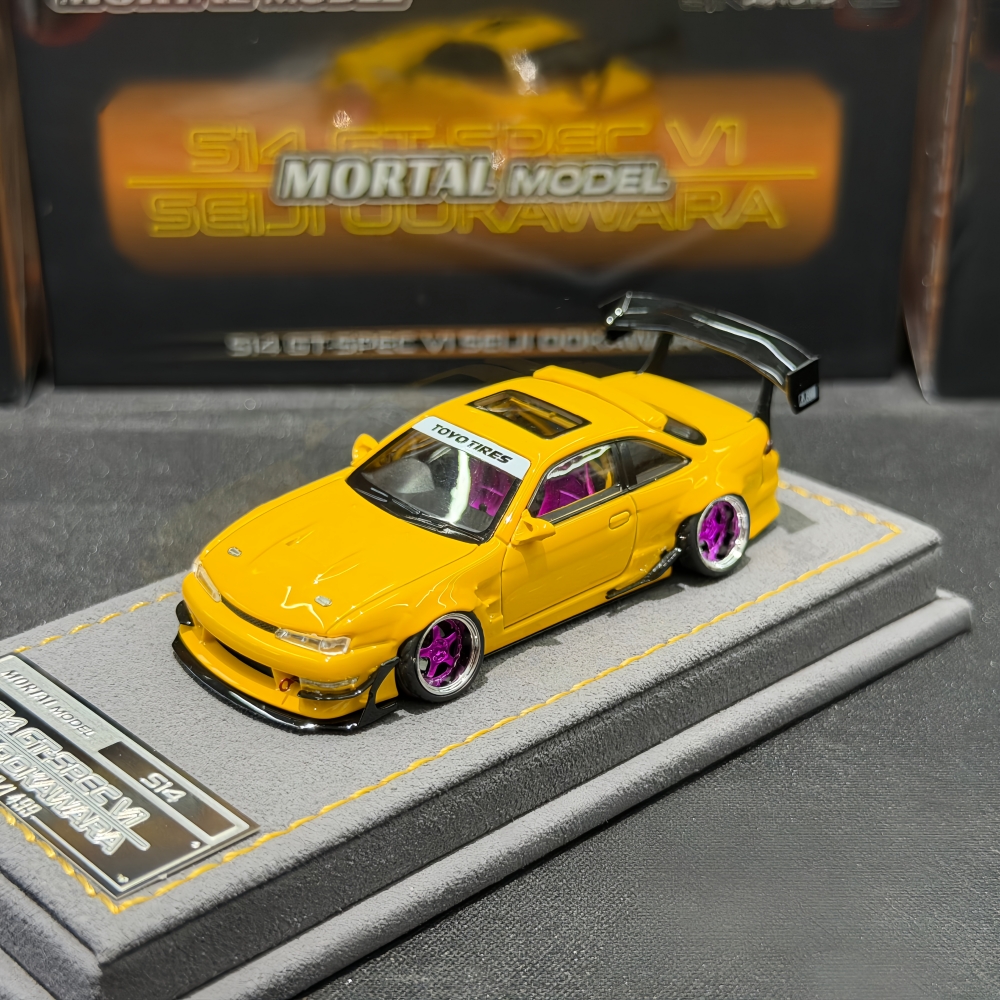 Mortal 1:64 S14 GT-SPEC V1 SEI - Die Cast Car 1 64 avaliação e preço