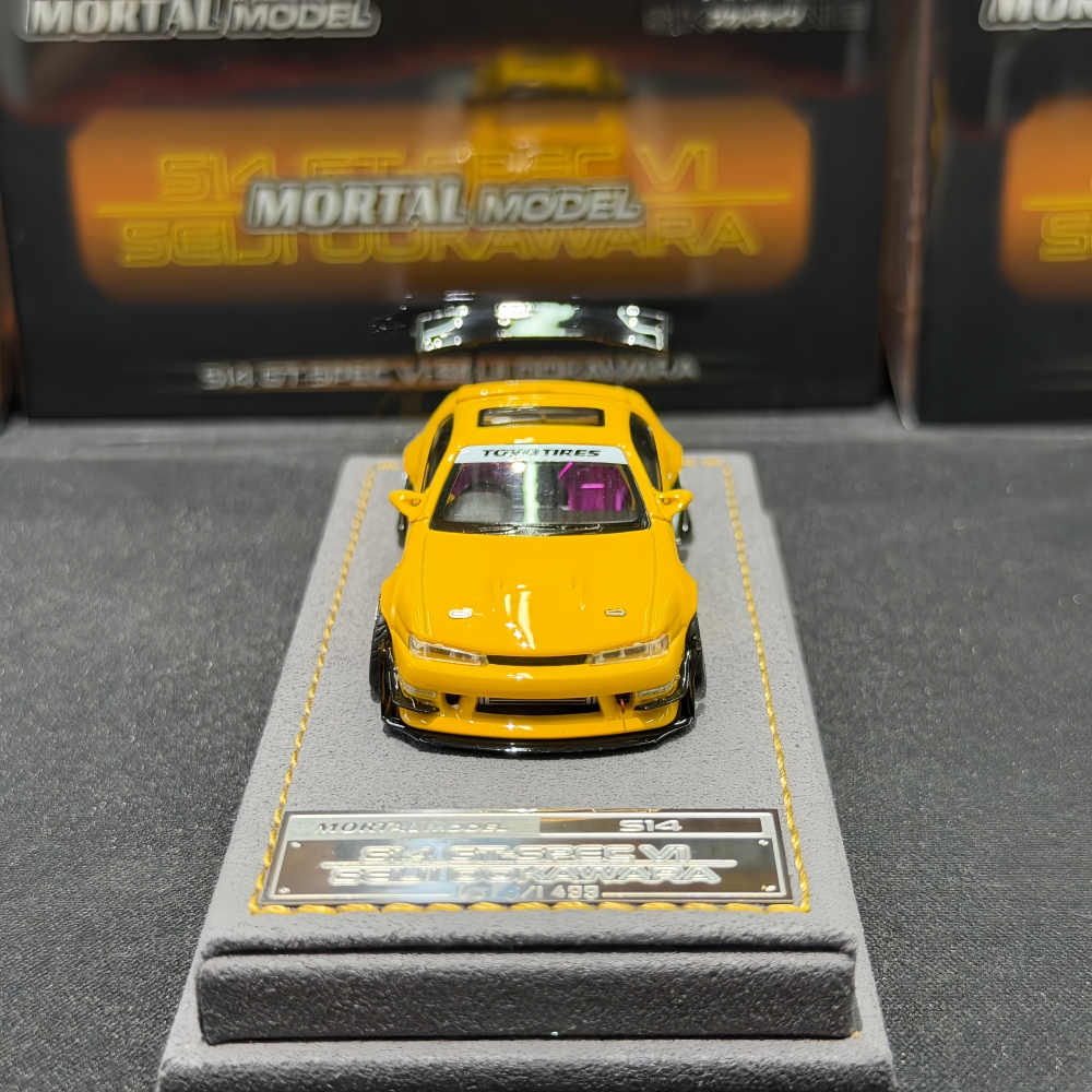 Mortal 1:64 S14 GT-SPEC V1 SEI - Die Cast Car 1 64 avaliação e preço
