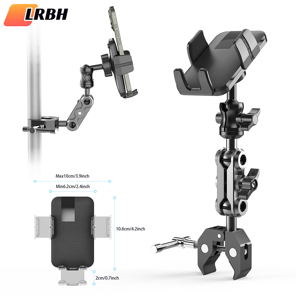 Phone Holder with Super Clamp  - Pop Display Shelf avaliação e preço