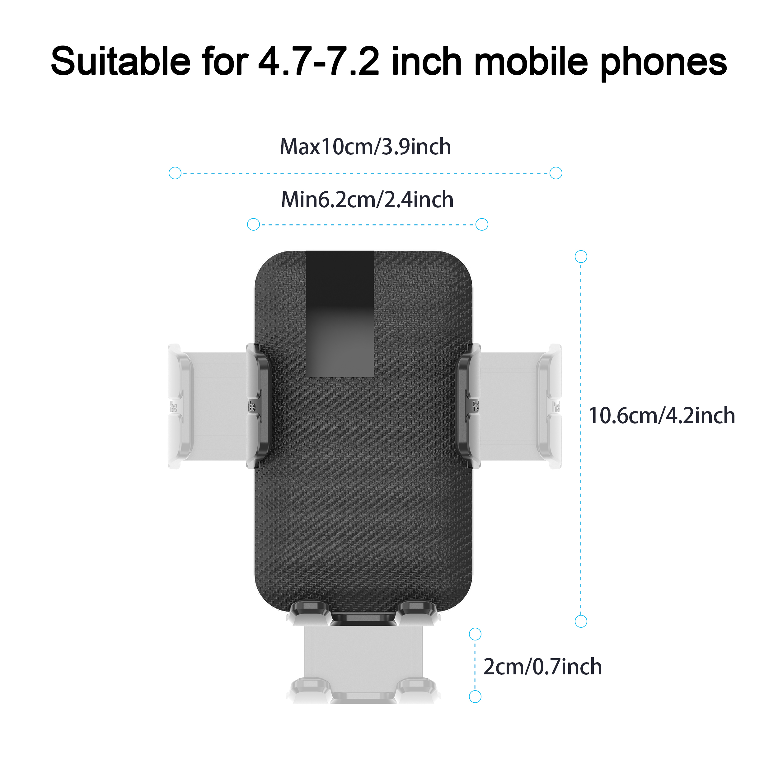 Phone Holder with Super Clamp  - Pop Display Shelf avaliação e preço