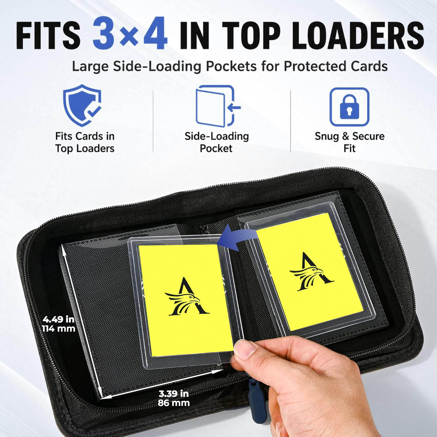 Top Loader Binder, 1 Pocket Ho - Card Top Loader avaliação e preço