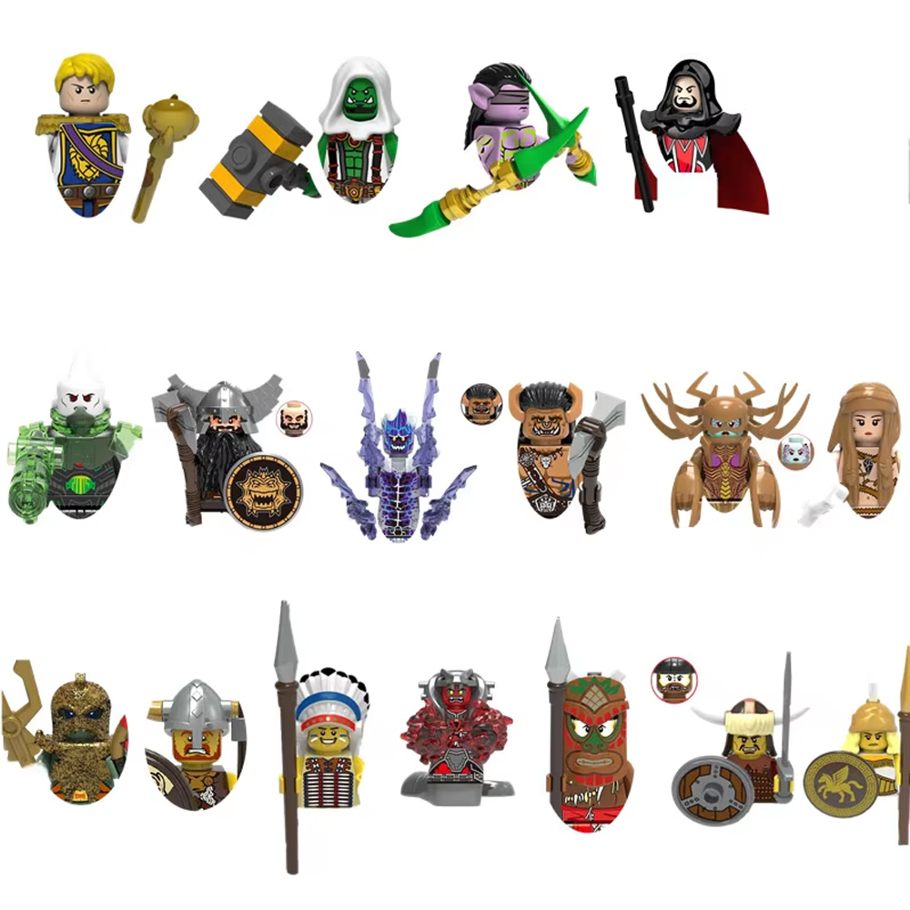 Medieval Magical Action Movie  - Lego Minifigure Holder avaliação e preço