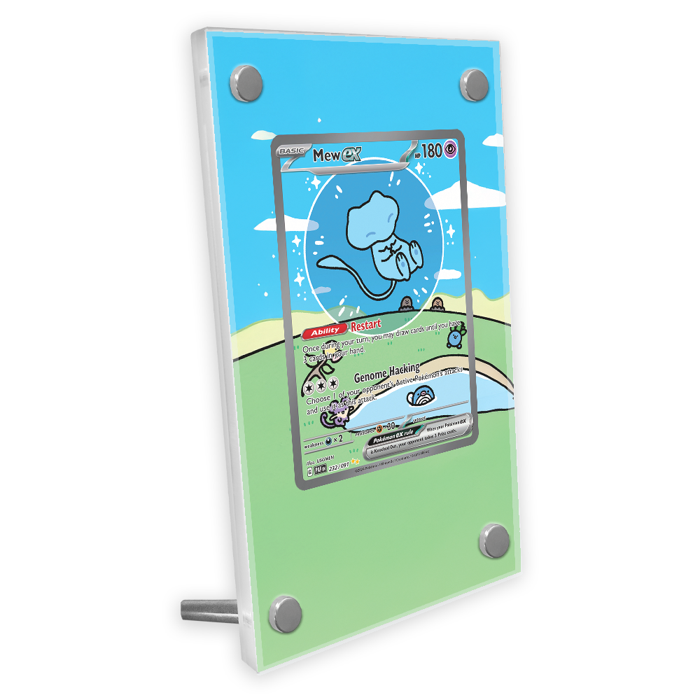 Pokemon Cards Display PTCG Mew - Display Case Acrylic avaliação e preço