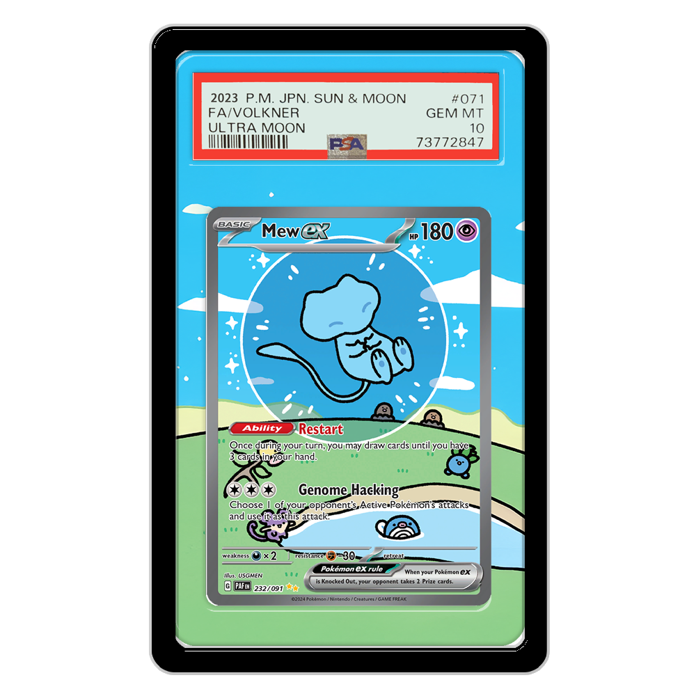 Pokemon Cards Display PTCG Mew - Display Case Acrylic avaliação e preço