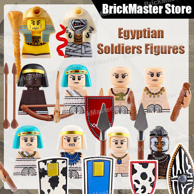 Medieval Military Ancient Egyp - Lego Minifigure Holder avaliação e preço