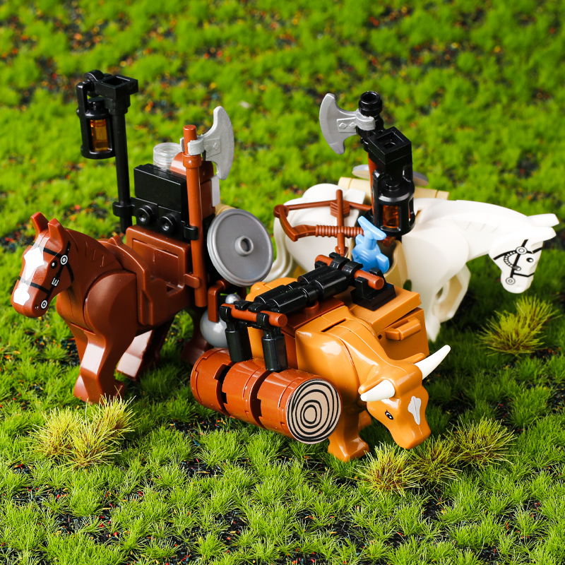 Medieval Castle Knight Soldier - Lego Minifigure Holder avaliação e preço
