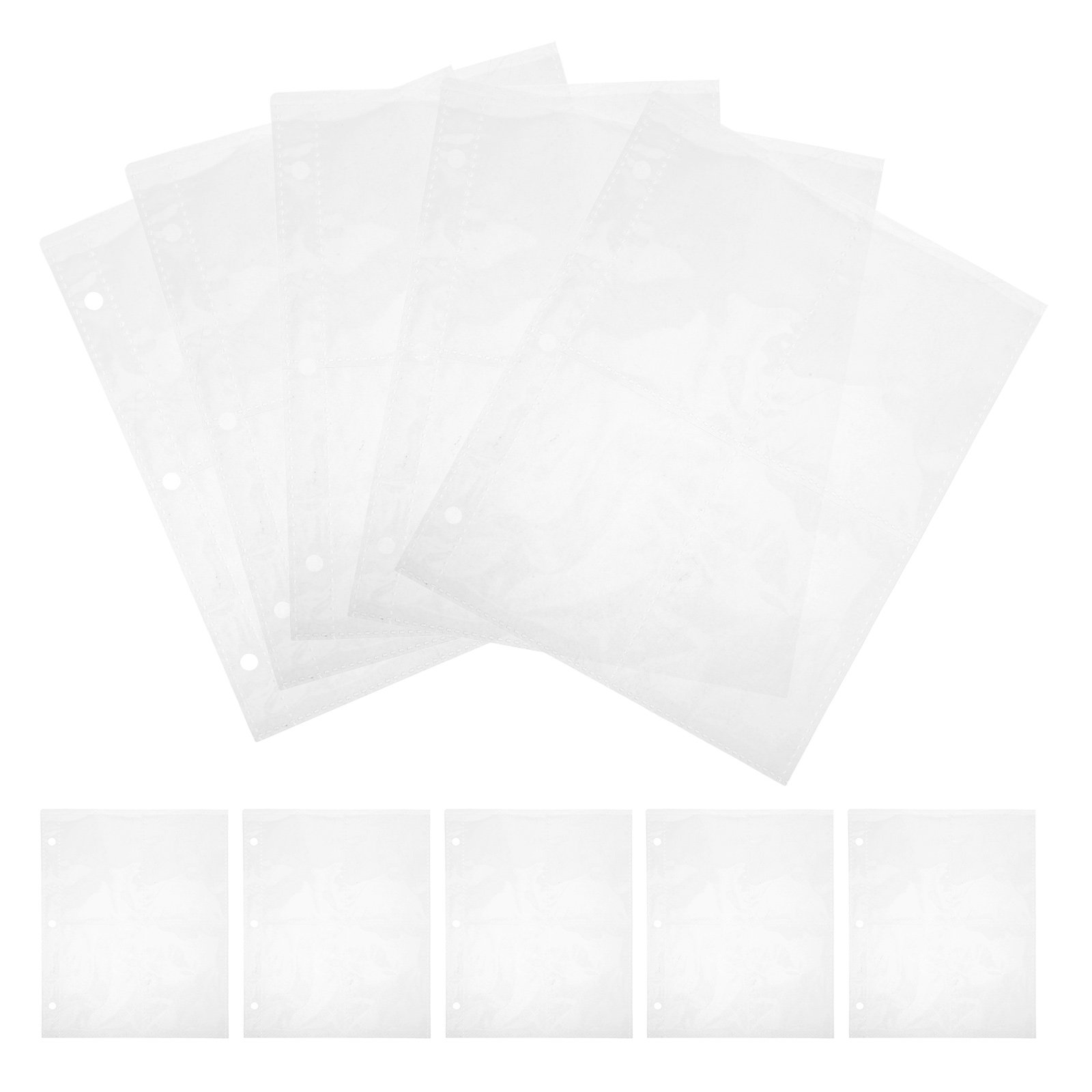 10Pcs Premium Transparent PP R - Trading Card Binder avaliação e preço
