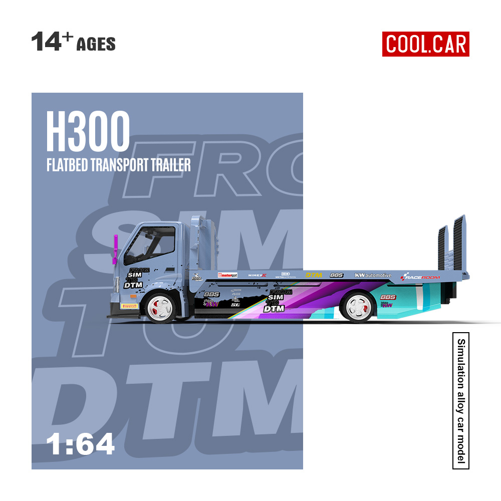 Cool Car 1:64 H300 Flatbed Tra - Die Cast Car 1 64 avaliação e preço