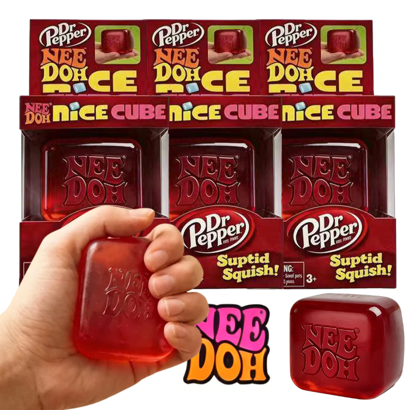 Dr Pepper & Schylling Nee Doh  - Fidget Cube Original avaliação e preço