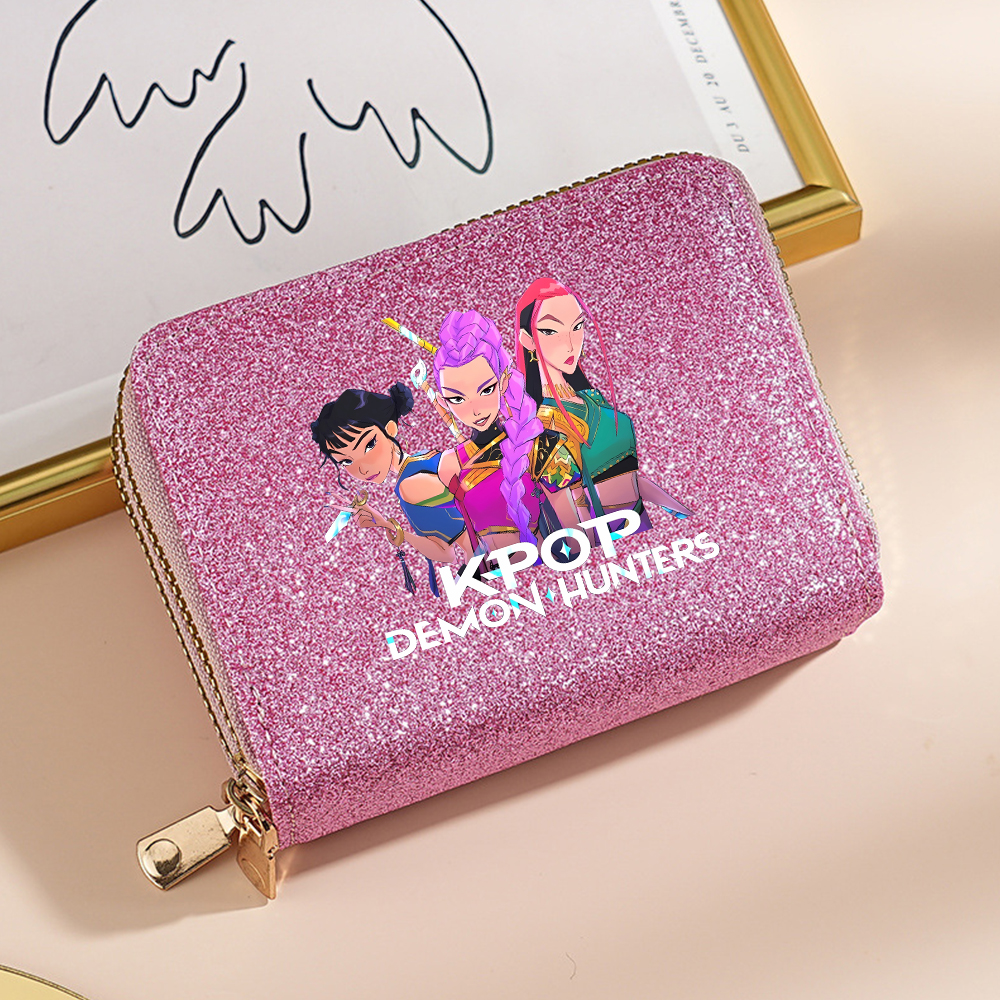 Kpop Demon Hunters Wallets Wom - Card Top Loader avaliação e preço