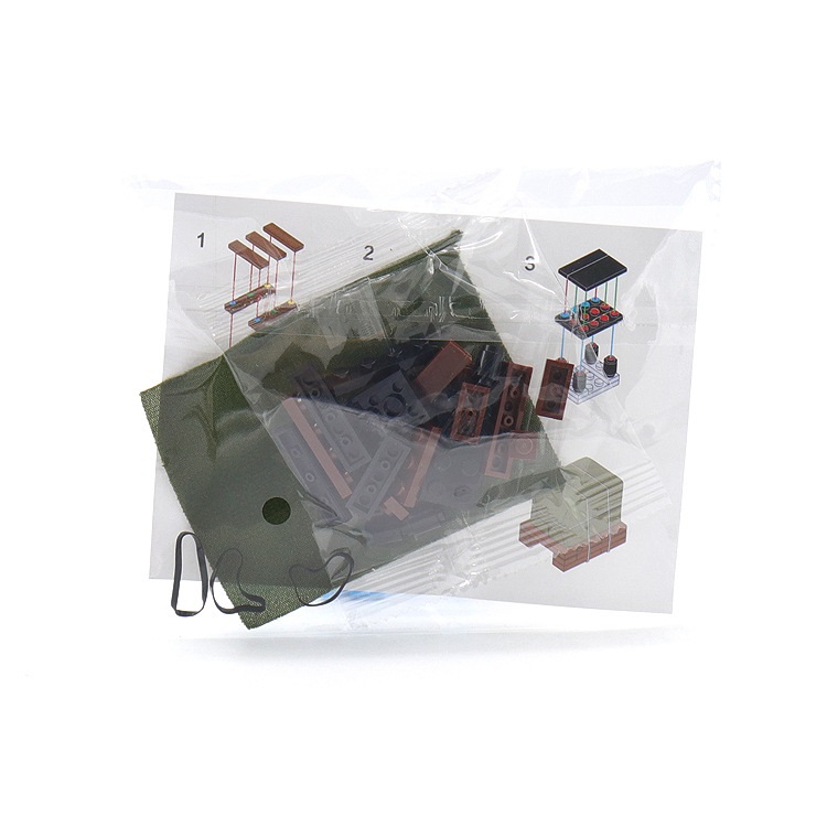 WW2 Military Air Drop Crate Bu - Lego Minifigure Holder avaliação e preço
